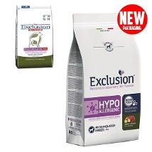 EXCLUSION HYPOALLERGENIC DIET PER CANI CON CAVALLO E PATATE MEDIUM LARGE BREED SACCO 2 KG