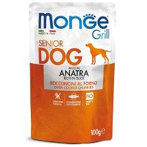 Monge Dog Grill Senior Anatra 100Gr Buste
