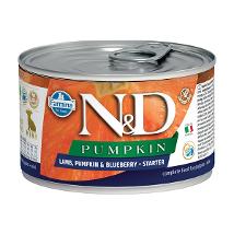 N&D Dog Um Lamb & Pumpkin & Blueberry Starter 140Gr Mini