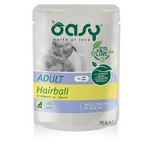 Oasy Cat Um 85Gr Bs Hairball Bocconcini