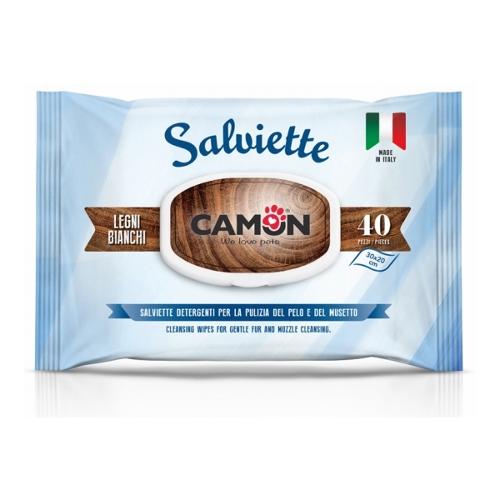Cam Salviette 40Pz Detergenti Pelo Cani Gatti Legni Bianchi La025 -  Alterfarma