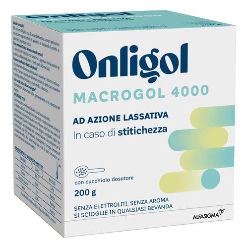 ONLIGOL MACROGOL 4000 200G - Alterfarma